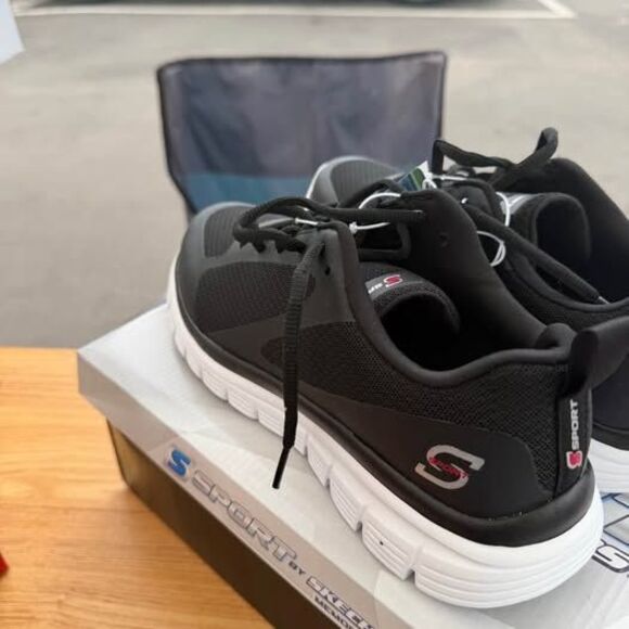 S Sport by Skechers Reiff 3.0 Men's Sneakers Black Size 8 - Picture 5 of 5